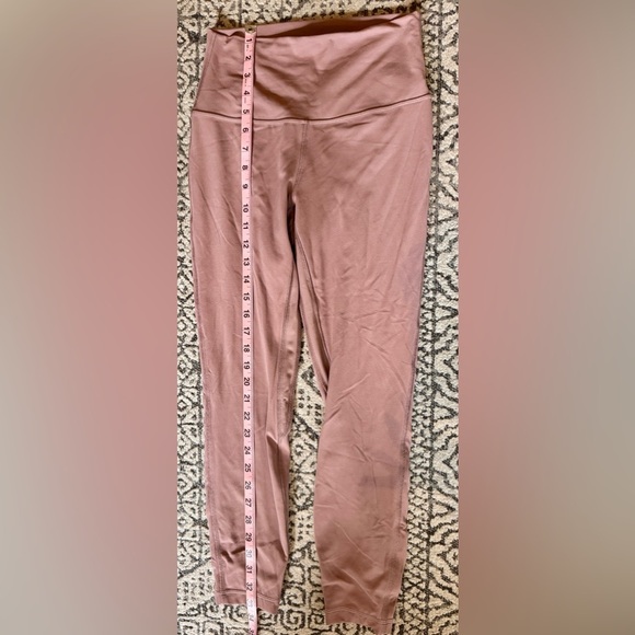Lululemon Align Pink Streamlined Leggings-Size 6 - Picture 2 of 7